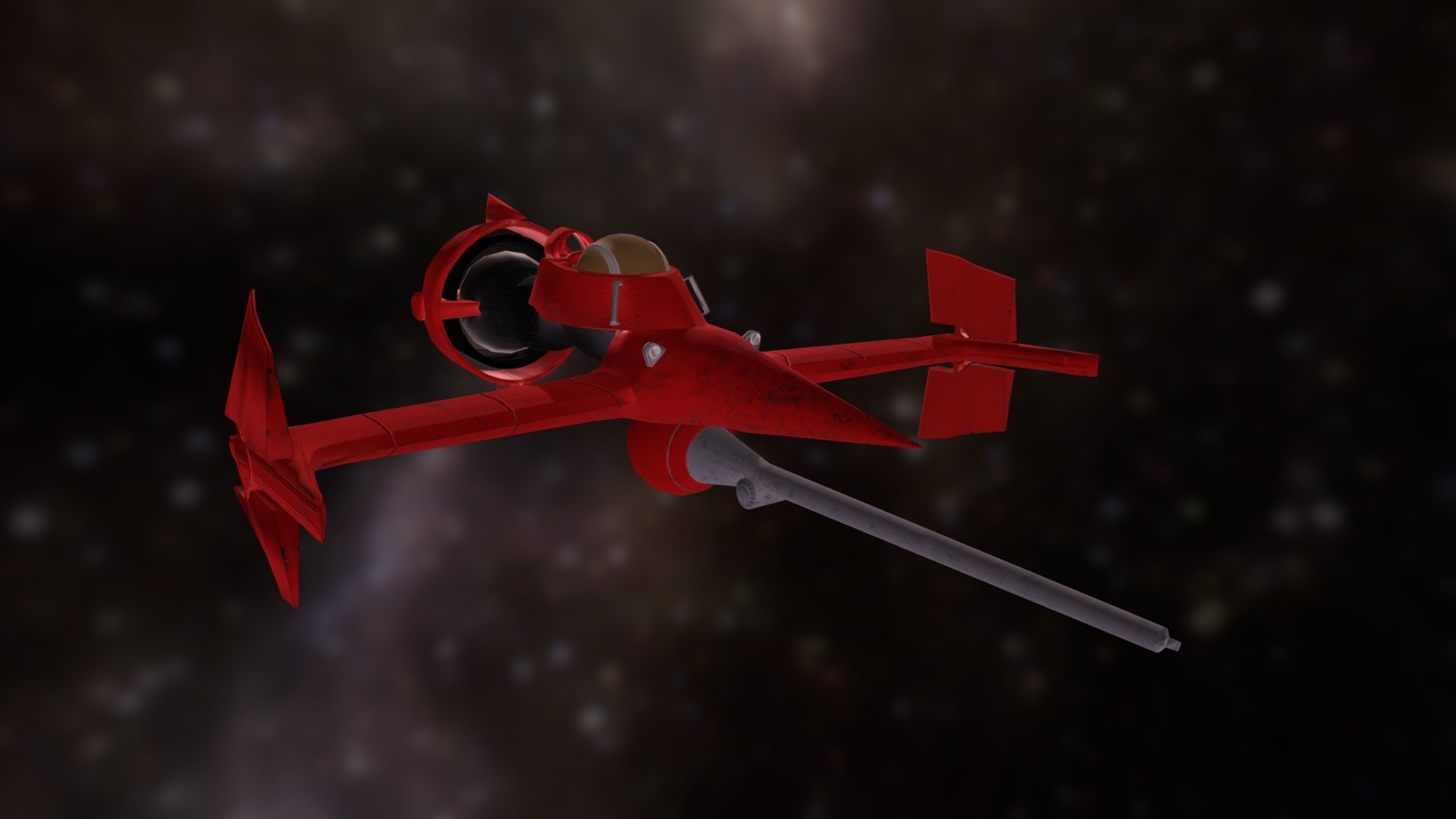 SwordFish II 3D model by DooeyDude [33bc3b8] Sketchfab