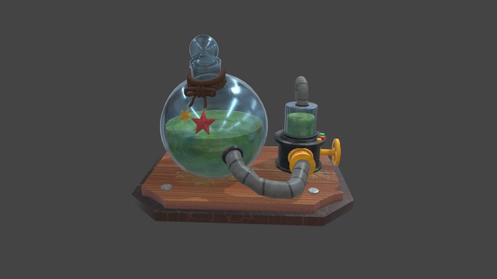 Personal Project - Potion Factory 3D Model
