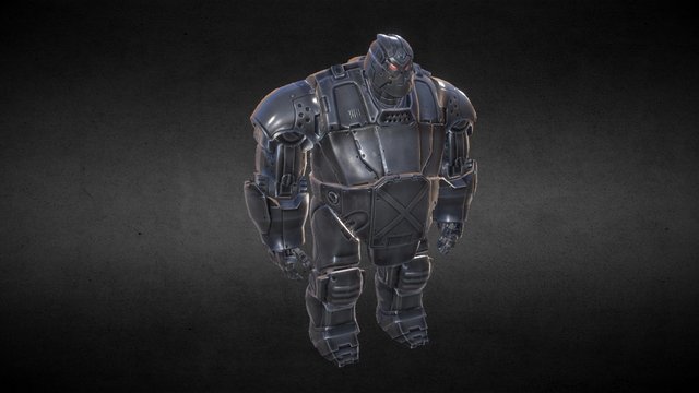 Big Fat Battle Droid Armor Set 3D Model