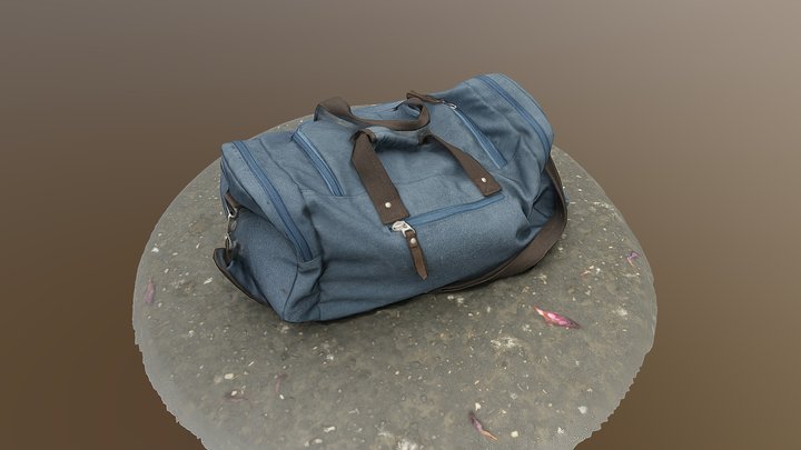 Gym Bag, Flat – Free 3D Model STL