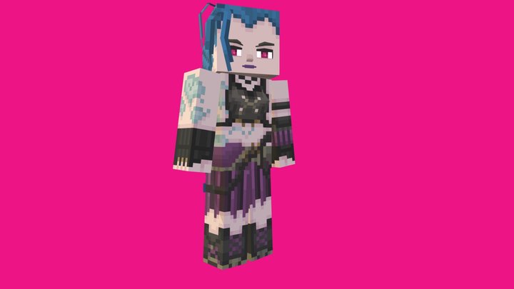 Jinx - EDITED 3D Model