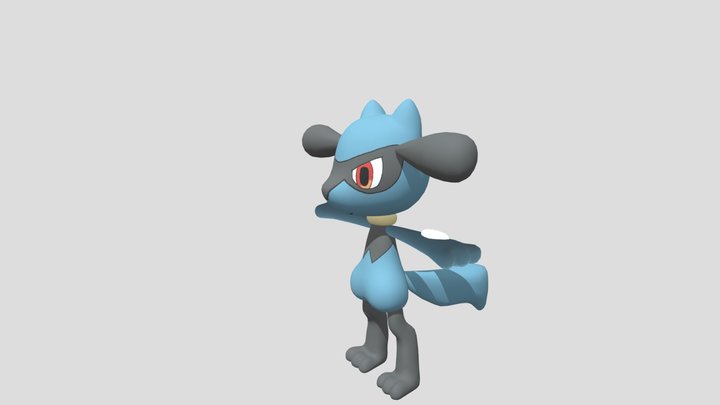 Riolu 3D models - Sketchfab