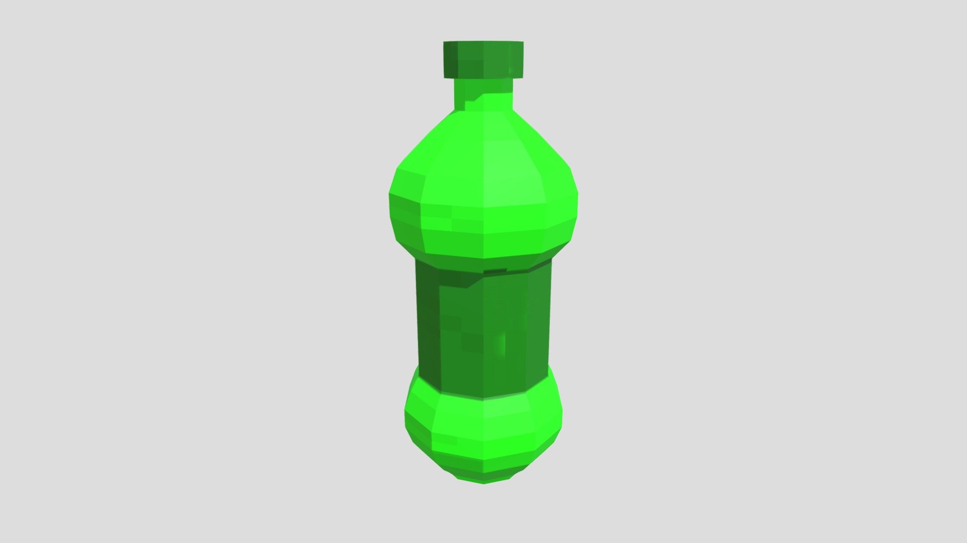 Green Bottle Low Poly - Download Free 3D model by imlcbaylor [33bfadc ...