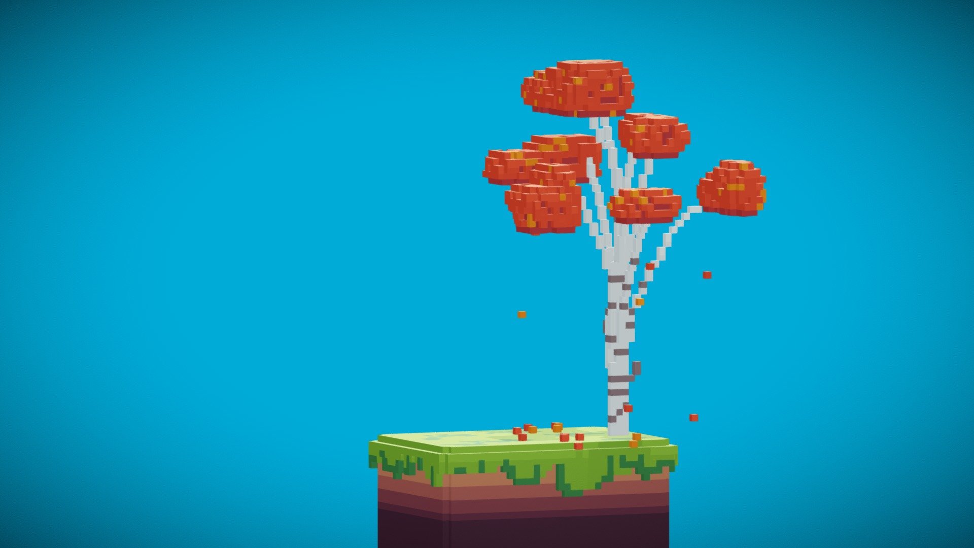 Tiny World (Birch) — Sketchfab embed 3D viewer
