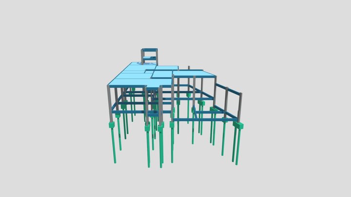 Projeto Estrutural - Guilherme Bricio 3D Model
