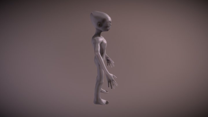 Alien 1953 3D Model