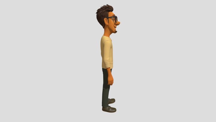 Little Teacher 3D Model