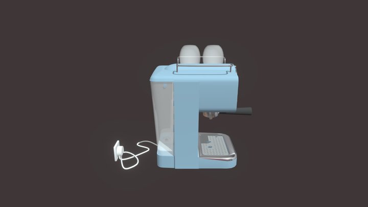 SWAN coffee machine 3D Model
