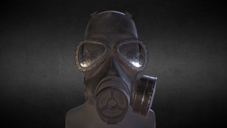 Gas mask 3D Model