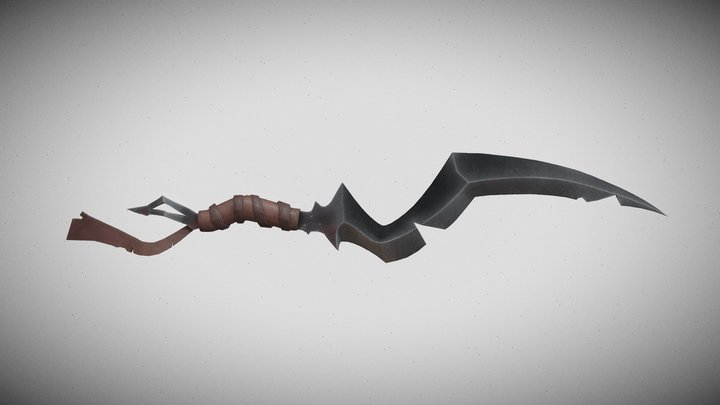 Swordtember Day 2 - Rogue 3D Model