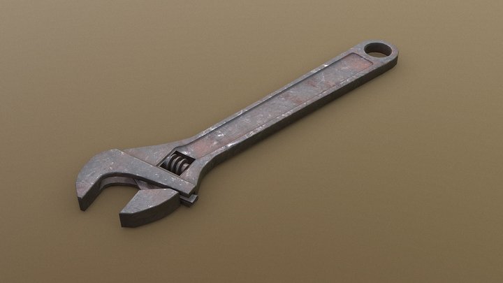 Wrench 3D Model