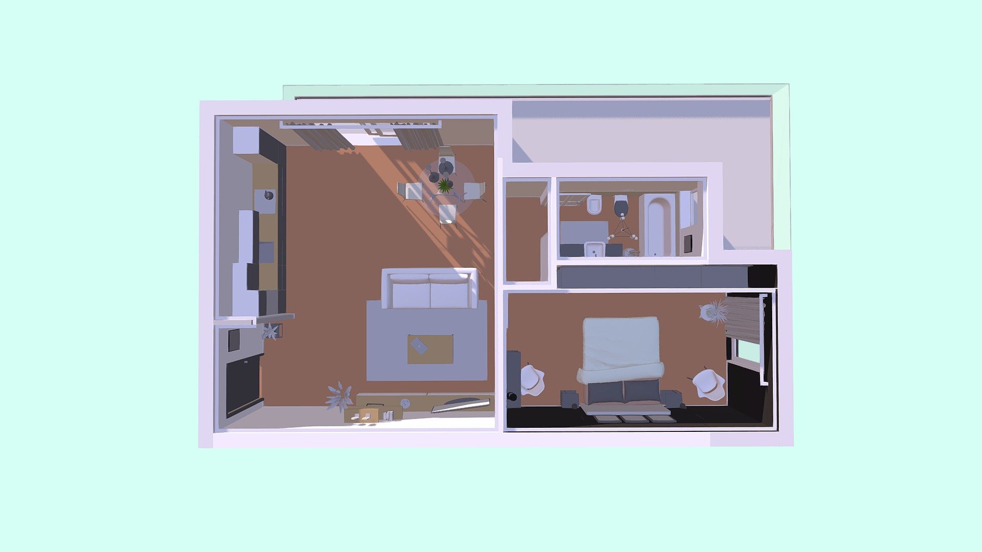 App 1.3 - Bilocale 65 Mq
