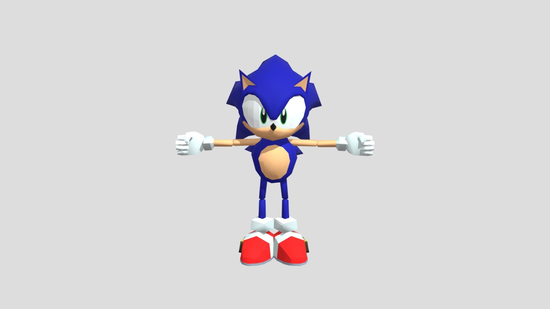 Sonic-r 3D models - Sketchfab