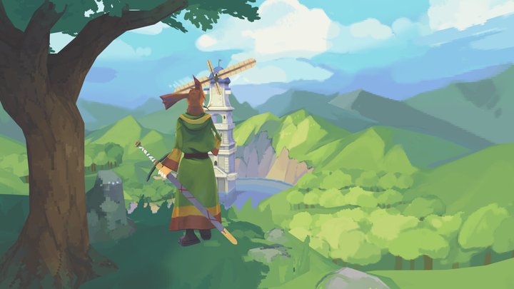 Scias Outside of Pung'tap 3D Model