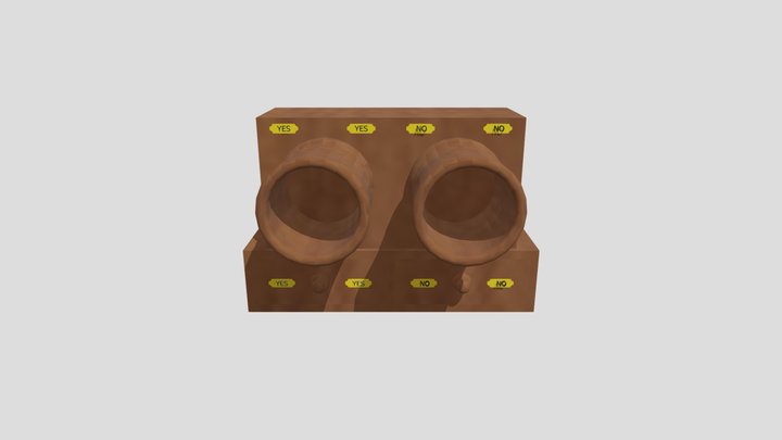 RAS Ballot Box - Original Version 3D Model