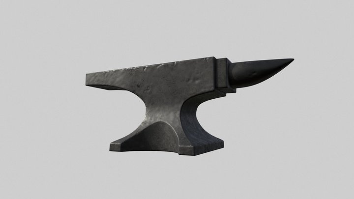 Realistic anvil 3D Model