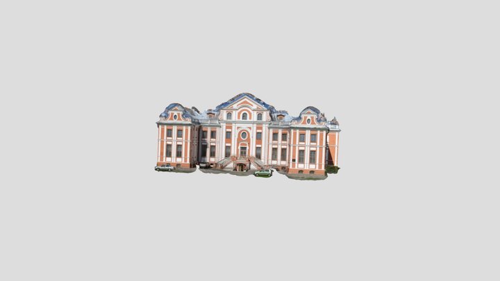 домик 3D Model