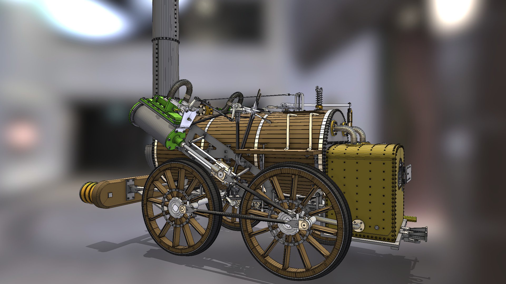 Invicta1830 3d Model By Geoffrey Birse Geoffreybirse [33ccef4] Sketchfab