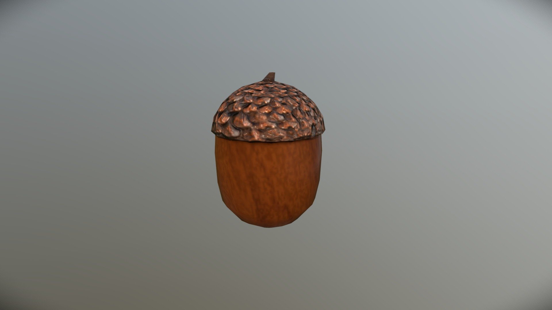 Acorn Low Poly - Download Free 3D Model By Bob (@MeBob) [33cd567 ...