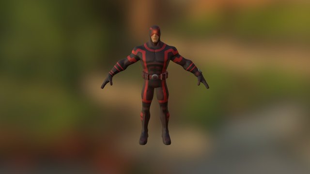 Cyclops Marvel NOW 3D Model