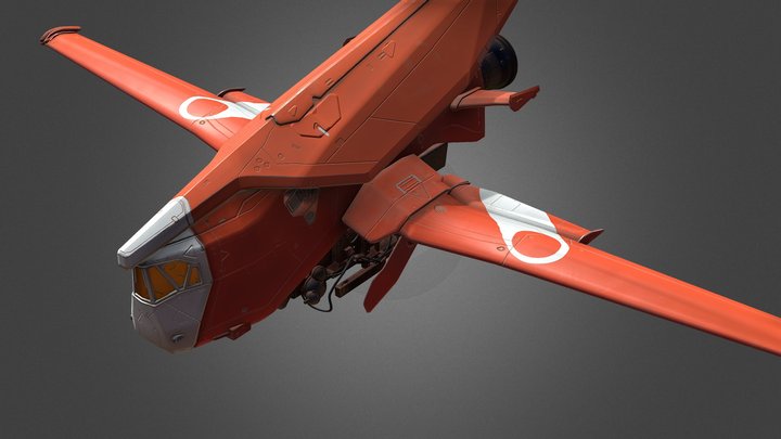 THROUGHWAY-SHIP 3D Model