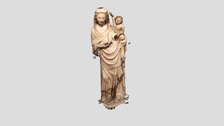 Mare de Déu Boixadors 3D Model