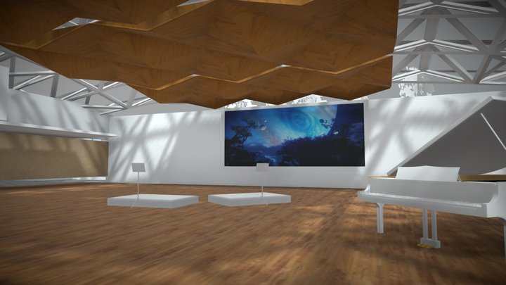 A.R Rahman Dubai Pavillion 3D Model