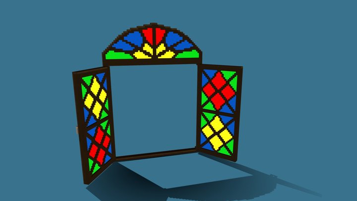 old window 3D Model