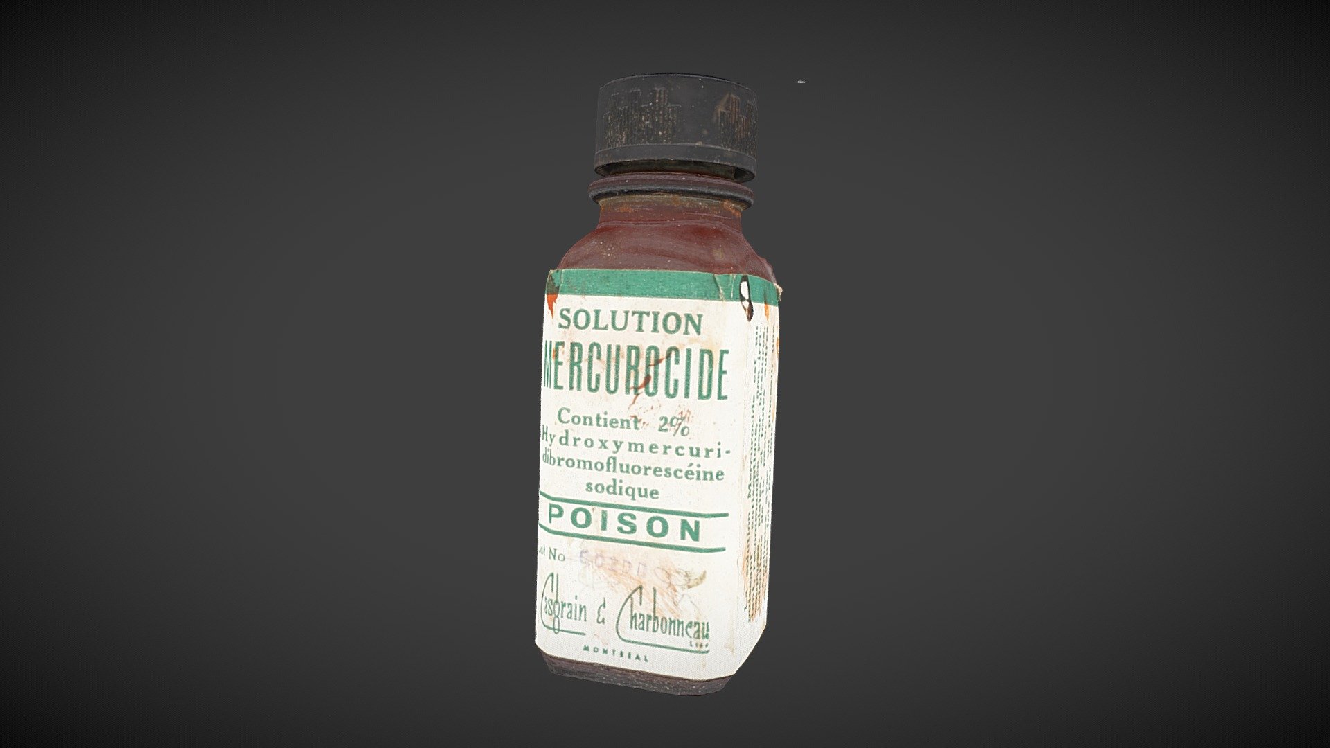 Solution Mercurocide POISON - 3D model by Images Drone Haute Précision ...