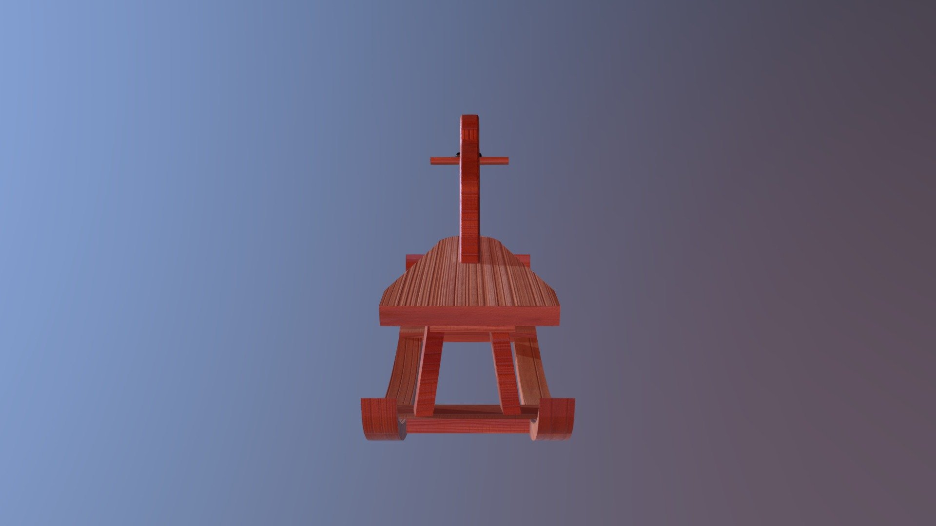 Wood horse