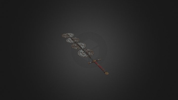 Saw-Sword 3D Model