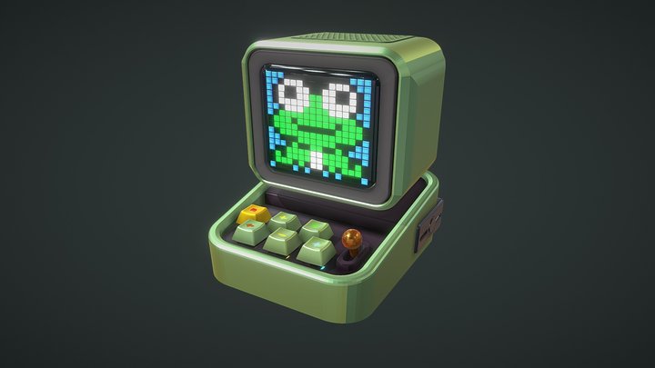 Monitor Speaker 3D Model