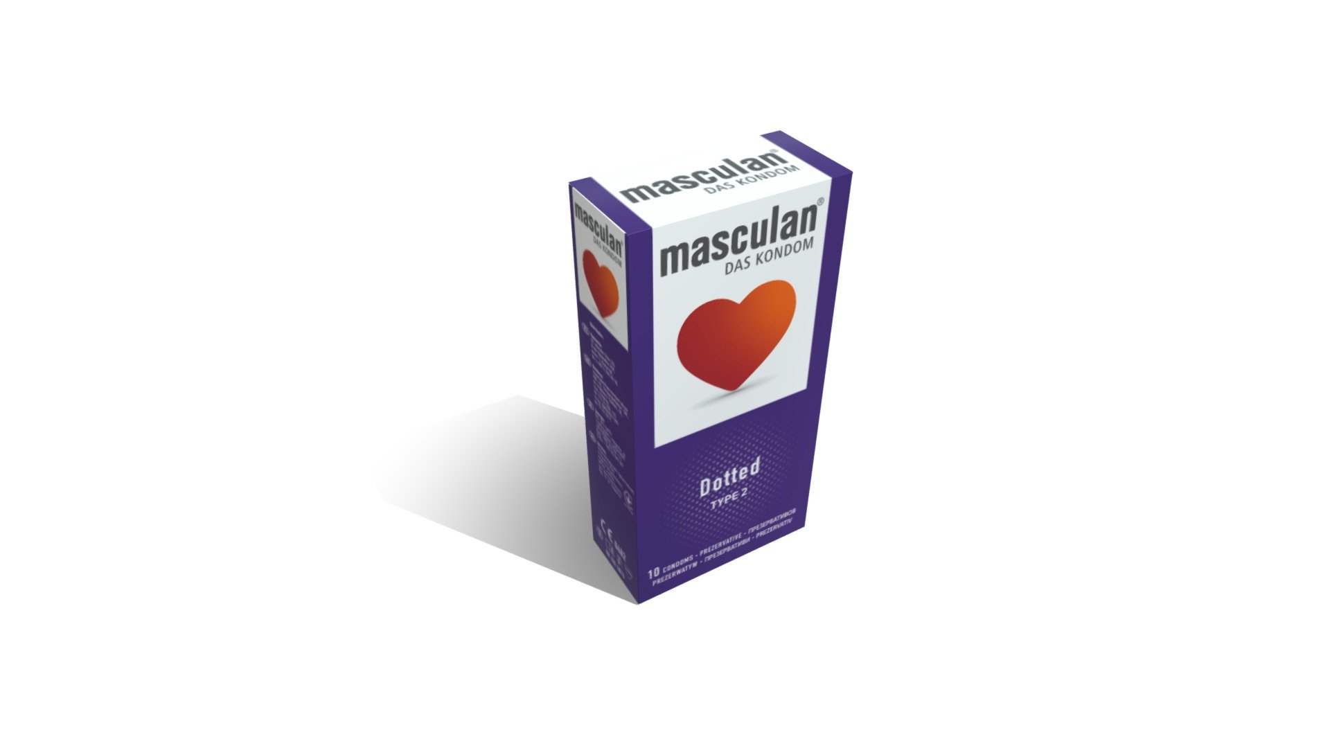 Masculan das kondom. Dotted Type 2 - 3D model by Aleksei (@virare3d ...