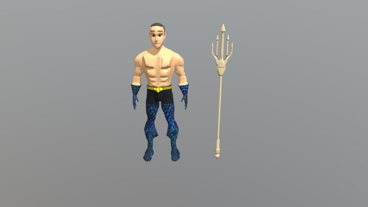 Aquaman ver1.0 3D Model