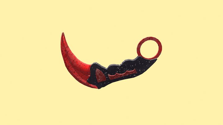 SM Karambit (prop Project) 3D Model
