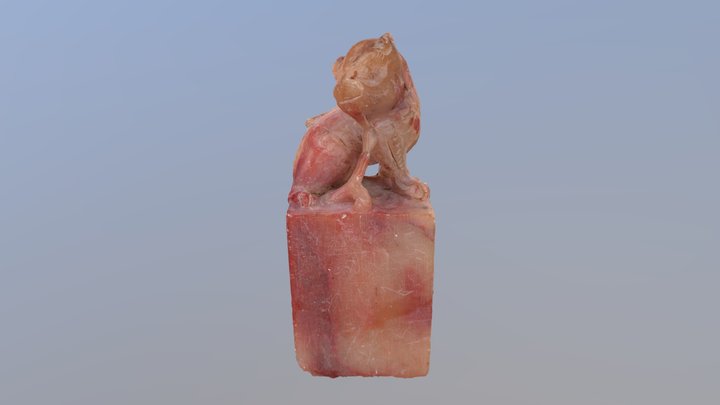 寿山芙蓉石印章 3D Model