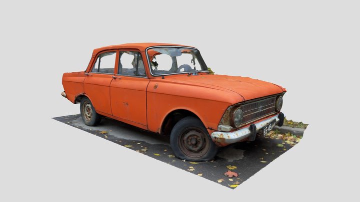 Moskwich 412 scan 3D Model