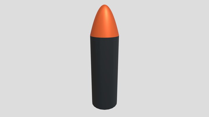 9mm Bullet 3D Model