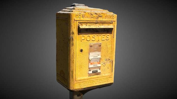 Old French Mail Box – Modelo 3D gratuito STL