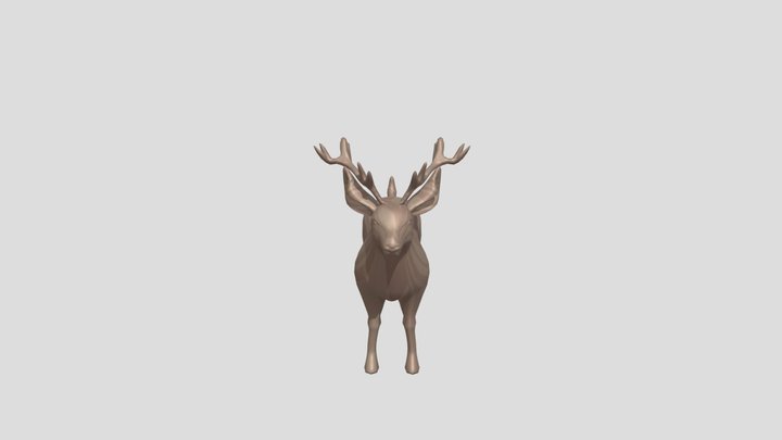 65112641_Deer 3D Model