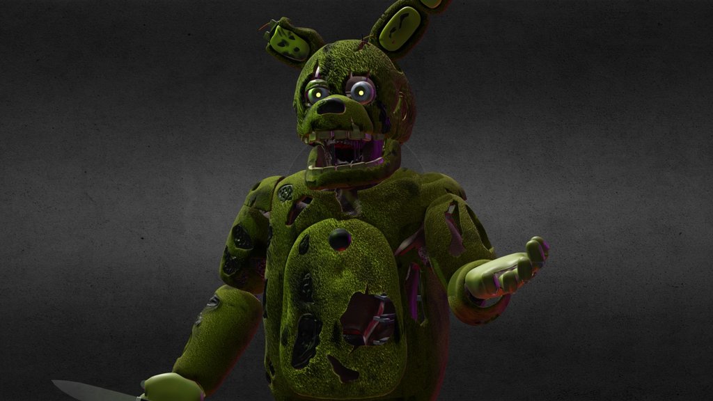 FNaF Movie Springtrap (concept)