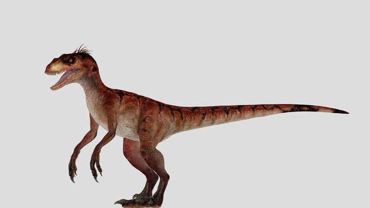 Velociraptor ALT – Gratis 3D-model STL