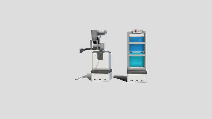 SCI_ChairMove_Robot 3D Model