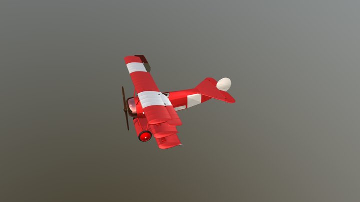 Fokker Dr I 3D Model