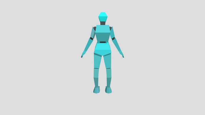 Mia (Rigged) 3D Model