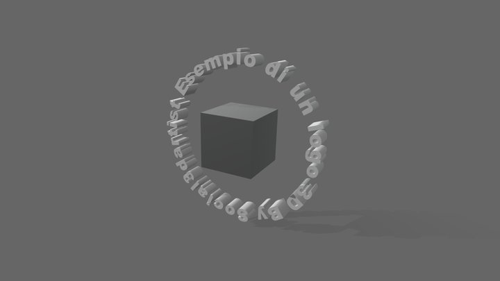 esempio loghi 3D virtuale interattivo S3A 3D Model