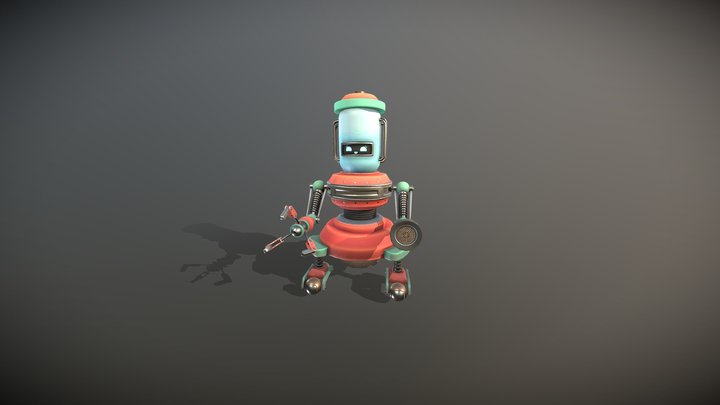 Robuddy || DAE || Majid Yasari 3D Model