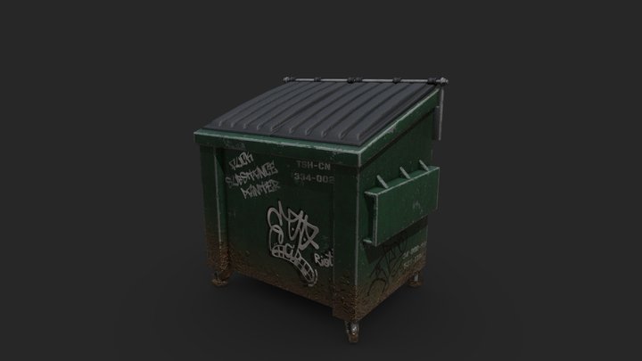 trash can 3D Model