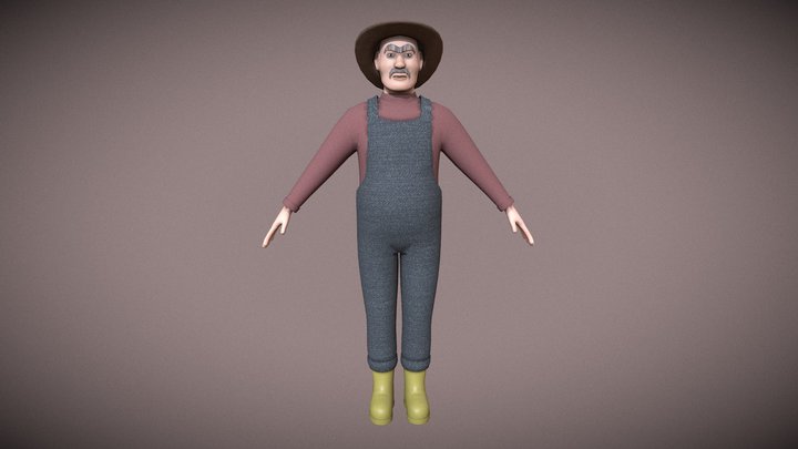 Pedro 3D Model