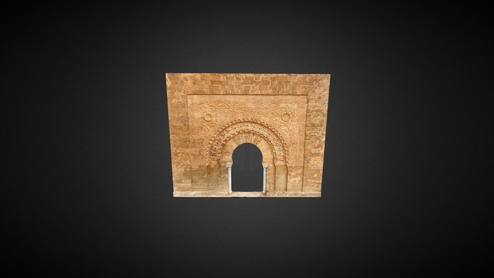 Mansourah- Main entrance 3D Model
